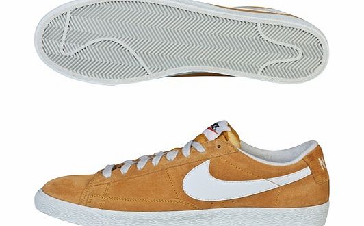 Blazer Low Prm Vintage Suede Gold 538402-700