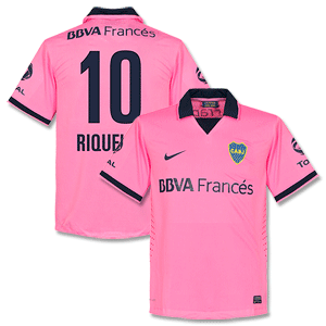 Nike Boca Juniors Away Riquelme Shirt 2013 2014 (Fan