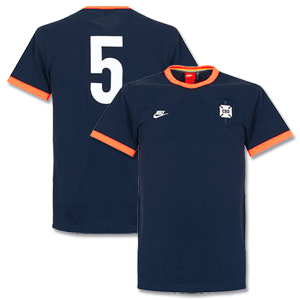 Nike Brazil Navy Covert Retro Shirt 2014 2015