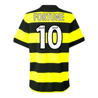 Nike Celtic Away Shirt 09 with Fortune 10 printing -