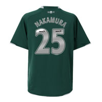 Celtic Away Shirt 2007/08 with Nakamura 25
