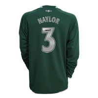 Nike Celtic Away Shirt 2007/08 with Naylor 3 printing