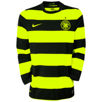 Nike Celtic Away Shirt without Sponsor 09 - Long