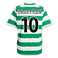 Nike Celtic Home Shirt 2008/10 with Vennegoor of