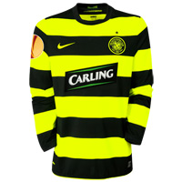 Nike Celtic UEFA Europa League Away Shirt Including