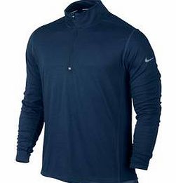 Nike Dri-fit Wool Half-zip Mens Running Top