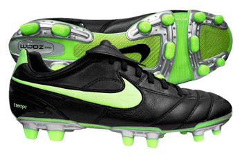 Nike Football Boots Nike Air Legend II FG Football Boots Black/Fluo Yellow