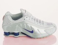 NIKE girls shox turbo running shoe