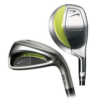 Nike Golf NIKE SLINGSHOT HL MIXED SET IRONS (GRAPHITE/GRAPHITE) Left / 3H-4H 5-PW / Regula