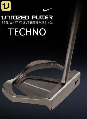 Nike Golf NIKE UNITIZED TECHNO PUTTER Right / 35