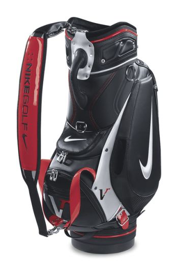 Nike Golf NIKE VR STAFF 10.25 INCH GOLF BAG BLACK/SILVER-VICTORY RED