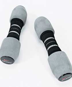 nike Hand Weights Grey 2x5 lb