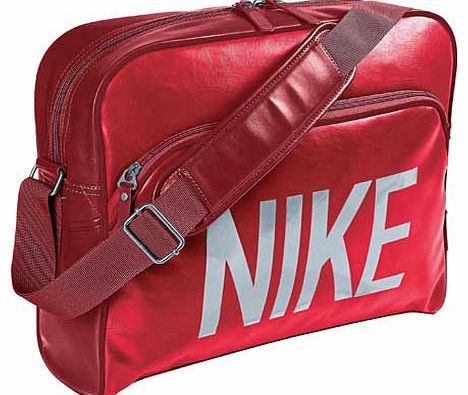 Heritage Track Messenger Bag - Red