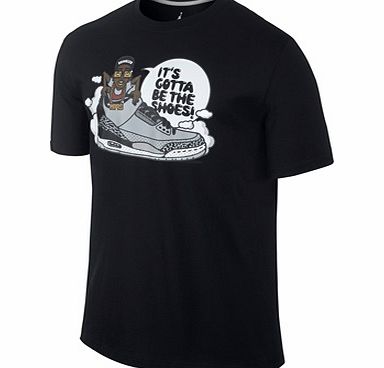 Jordan AJ III Spike vs Psych T-Shirt - Black