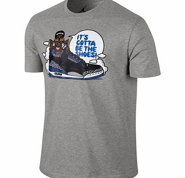 Jordan AJ III Spike vs Psych T-Shirt - Dark Grey