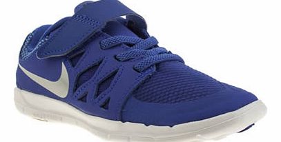 kids nike blue free 5-0 boys junior 5607955060