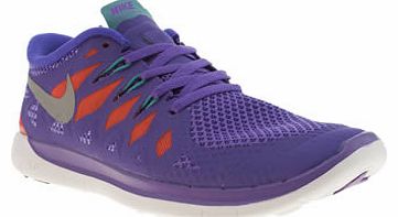 kids nike purple free 5-0 girls youth 8707953660