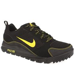 Nike Male Air Wildtrail Gtx Fabric Upper Fashion Trainers in Black