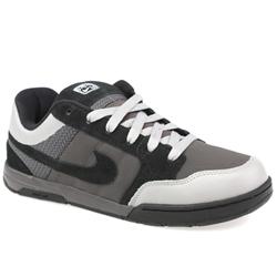 Male Nke 6.0 Air Mogan Too Suede Upper in Black and Grey, Grey