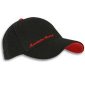 Manchester United Nike Fitted Baseball Cap II - Black/Red.