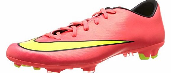 Nike mens Mercurial Victory V Fg Football boots - Orange (Hyper Punch/Metallic Gold Cn-Black-Volt), 6.5 UK (40.5 EU)