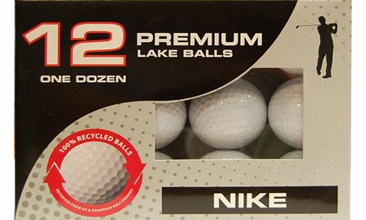 Mixed Grade a Dozen Refinished Balls - White