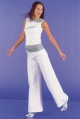 mock layered-effect sleeveless top