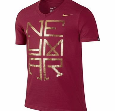 Neymar Hero Tee Red 619296-620