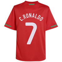 Nike Portugal Home Shirt 2010/12 with Ronaldo 7