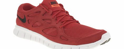 Nike Red Free Run V2 Trainers