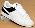 Nike Santa Cruise White/Black Leather Trainers