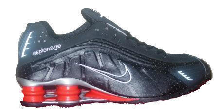 Nike Shox R4 Espionage Black