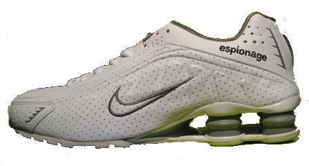 Nike Shox R4 Espionage White Blue