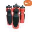 Sports Water Bottle - red/silver