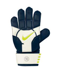 nike T90 Junior Match Classic Glove White