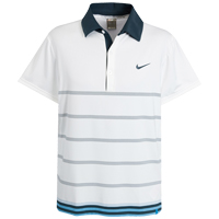 Tennis Classic Athlete Polo - White/Charcoal.