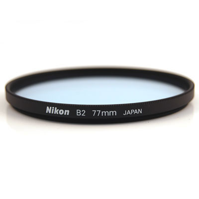 77mm Filter B2 Blue