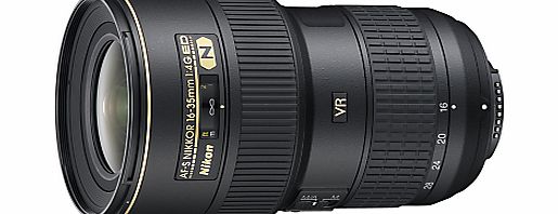 AF-S 16-35mm f/4G ED VR Zoom Lens