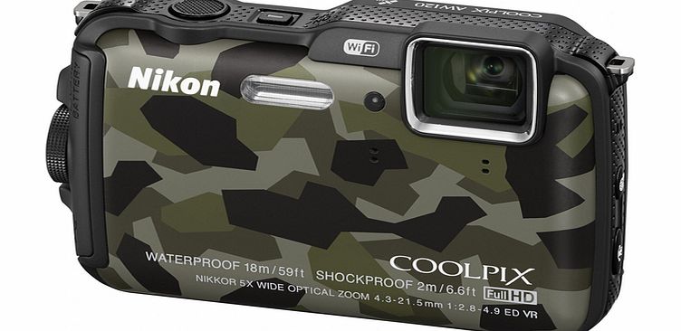 Nikon Coolpix AW120 Camouflage