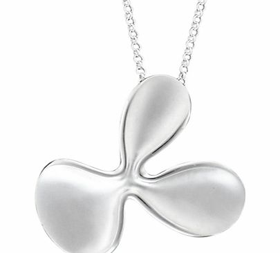 Nina B Sterling Silver Trefoil Pendant