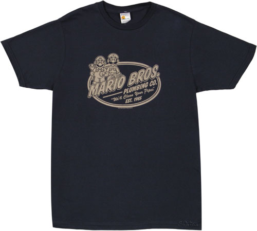 Call Mario Bros Men` T Shirt
