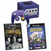 NINTENDO GAMECUBE Purple Action Pack