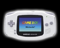 NINTENDO GBA Console Arctic