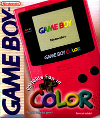 NINTENDO GBC Console Red