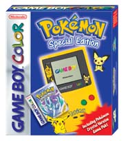 NINTENDO GBC Pokemon crystal pack