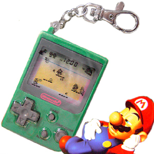 Super Mario Bros Game Keyring