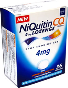 CQ Lozenge Step 1 4mg 36 lozenges