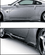 350Z VI Side Under Wing (FRP)