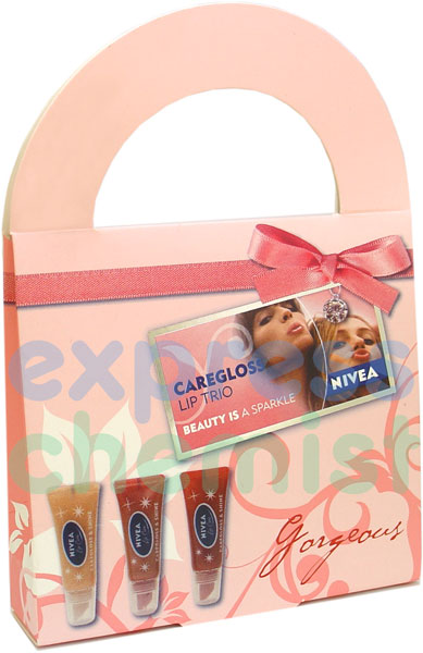 Caregloss Lip Gloss Trio