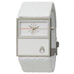 Nixon Chalet Leather Watch - White Snake